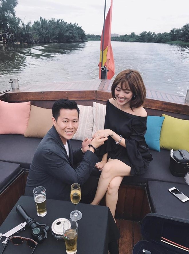 MC Yumi Duong duoc ban trai cau hon sau 3 nam hen ho hinh anh 1