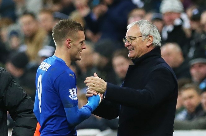 Vardy phủ nhận việc anh có tác động khiến HLV Ranieri phải ra đi /// AFP