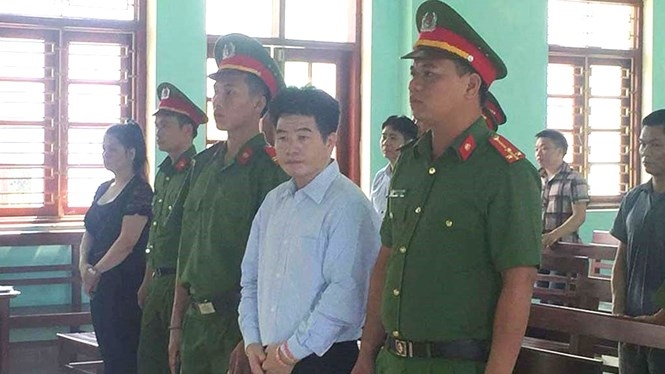 Bị cáo Tráng A Tàng tại phiên sơ thẩm /// Ảnh Thái Sơn