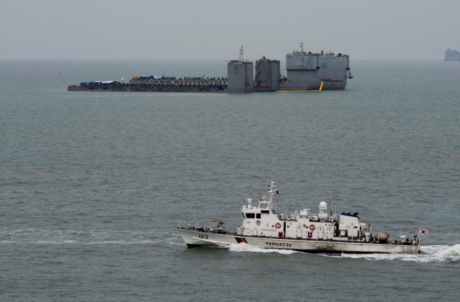 Pha Sewol tro ve sau 3 nam nam o day bien hinh anh 2