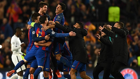 Barca nhận án phạt của UEFA sau trận thắng PSG