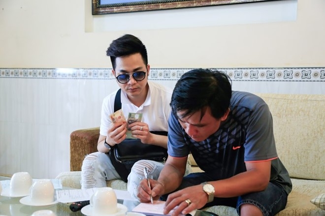 Quach Tuan Du duoc giam 200.000 dong tien phat dau xe lan chiem via he hinh anh 1