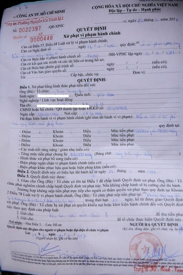 Quach Tuan Du duoc giam 200.000 dong tien phat dau xe lan chiem via he hinh anh 2