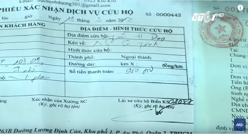 quan 1 doi via he xe bi cau ca sy qua ch tua n du tha c ma c muc phi 900000 dong