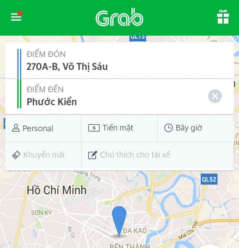 tài xế Grabbike bị cướp, tài xế Grabbike bị chích điện cướp xe, tài xế Grabbike bị cướp ở huyện Nhà Bè