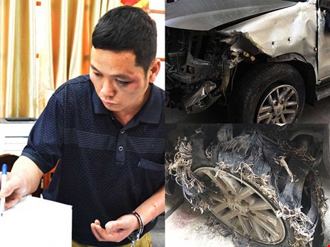 Trinh sát kể việc bắn vào xe chở 100 bánh heroin - ảnh 1