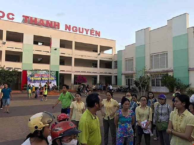 Báo cáo chính thức vụ còng tay tại Trường Thanh Nguyên