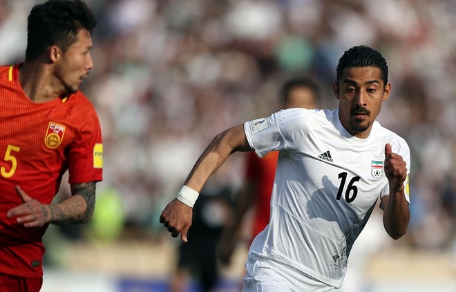 Iran day Trung Quoc ve mat dat tai vong loai World Cup 2018 hinh anh 1
