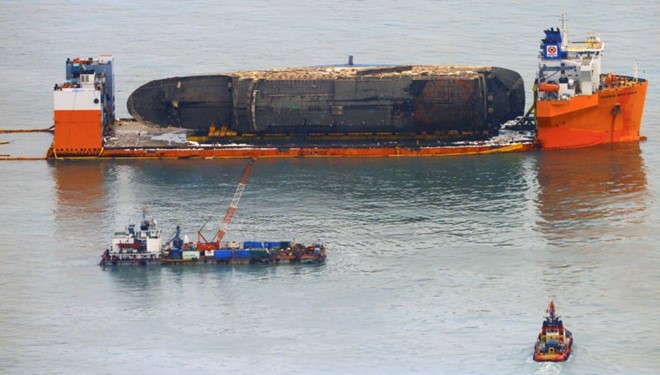 Phat hien thi the o khu vuc truc vot pha Sewol hinh anh 1