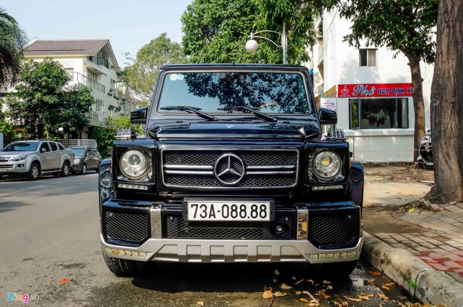 Sieu SUV Mercedes G63 xuat hien tai nha Cuong Do La hinh anh 2