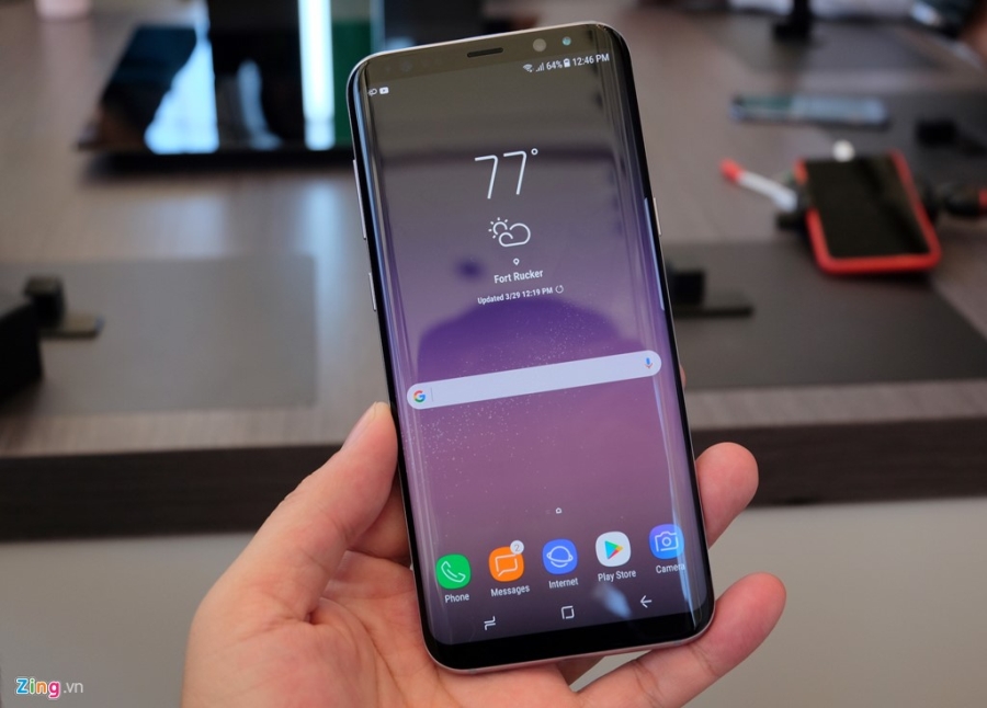 Anh thuc te Galaxy S8: Smartphone dep nhat hien nay hinh anh 1