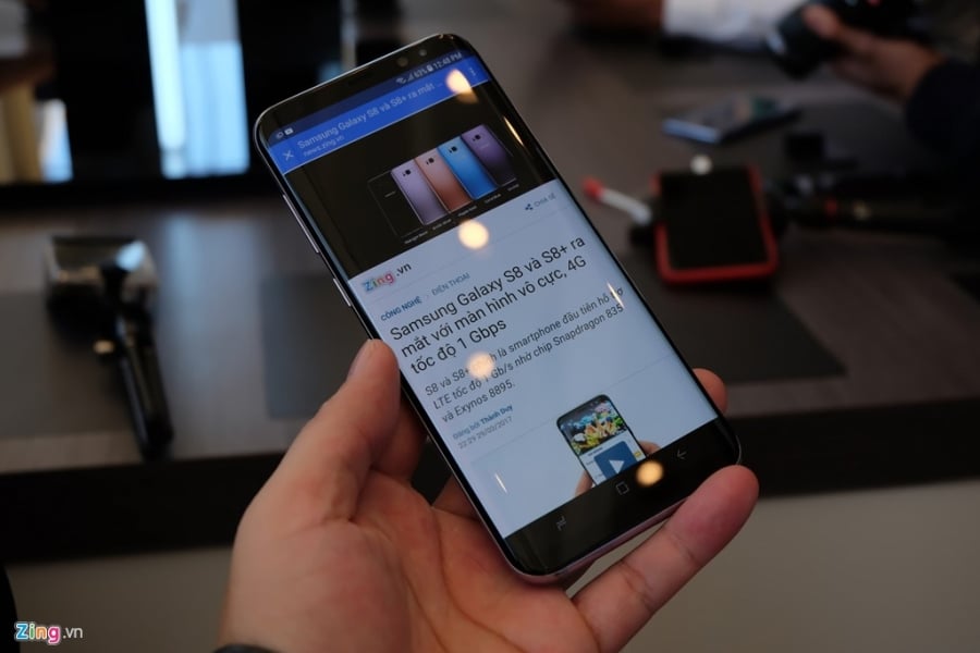 Anh thuc te Galaxy S8: Smartphone dep nhat hien nay hinh anh 14