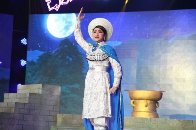 Chan dung co gai mau thuan voi Ngoc Huyen dan den bo thi hinh anh 9