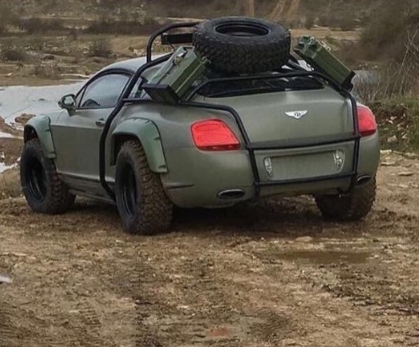 Hinh anh sieu xe Bentley off-road gay chu y hinh anh 1