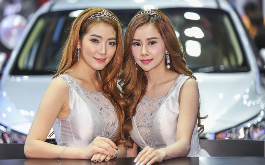 Nguoi dep khoe sac o trien lam Bangkok Motor Show 2017 hinh anh 6