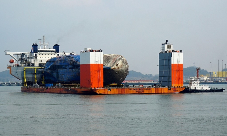 Pha Sewol da cap ben cuoi cung sau 1.080 ngay hinh anh 3