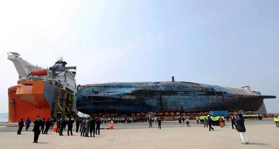 Pha Sewol da cap ben cuoi cung sau 1.080 ngay hinh anh 8