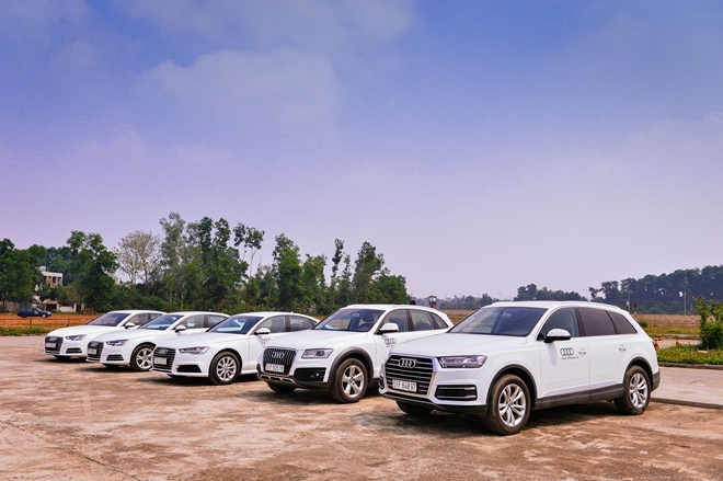 Image result for Audi nhập 319 siêu xe để phục vụ Hội nghị APEC 2017