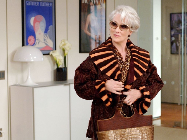 Meryl Streep trong “The Devil Wears Prada” (Yêu nữ thích hàng hiệu - 2006)