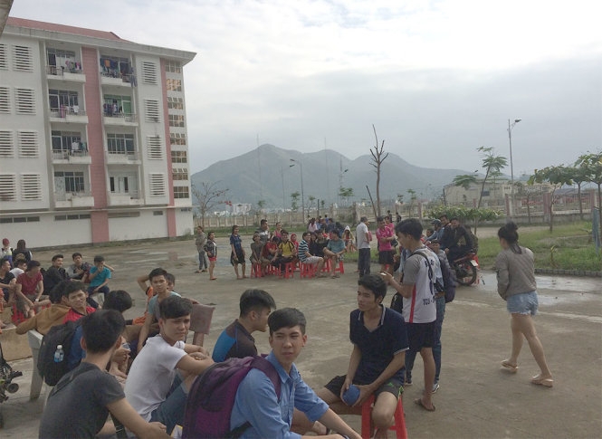 Cháy ký túc xá Nha Trang, 5 sinh viên bị thương 