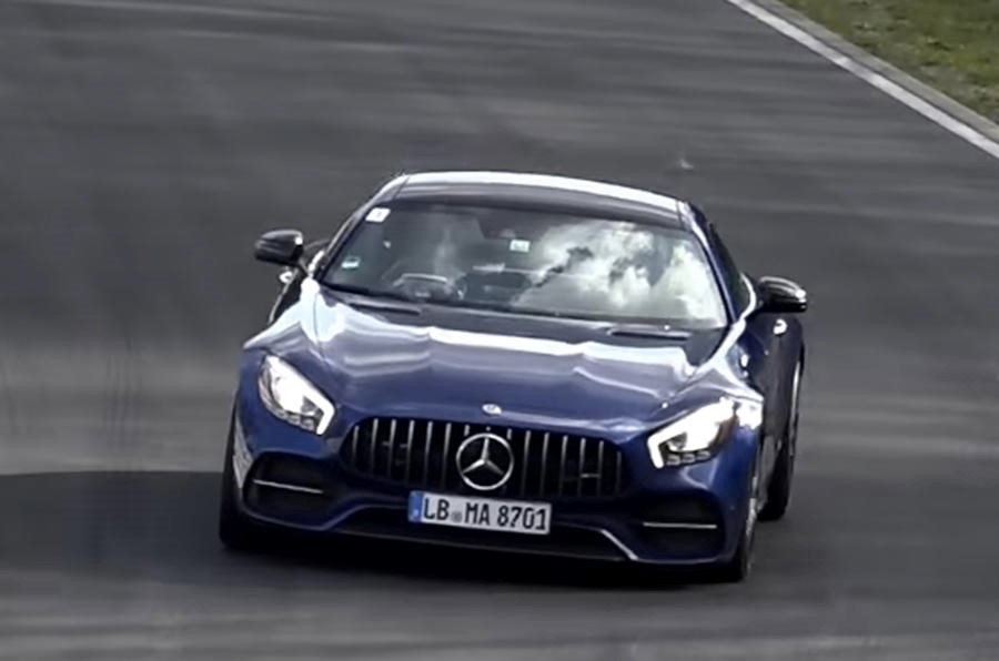 Sieu xe Mercedes AMG GT 2018 lo dien hinh anh 2