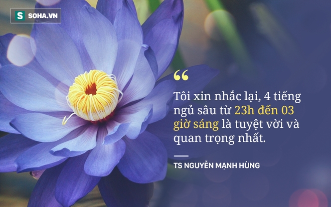 TS. Nguyễn Mạnh Hùng: Mang điện thoại vào phòng ngủ; xem ti vi; cởi trần khi ngủ? Sao bạn nỡ giết mình bằng cách đấy! - Ảnh 3.