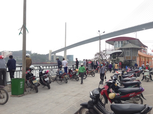 Mâu thuẫn gia đình, nam thanh niên đã nhảy cầu Bãi Cháy (ảnh CTV)