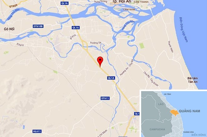 Tai xe do go lau xuong quoc lo de chan CSGT truy bat hinh anh 2