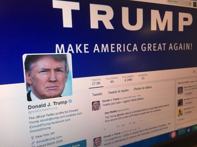 Twitter kien chinh phu My vi chan tai khoan chi trich Donald Trump hinh anh 1