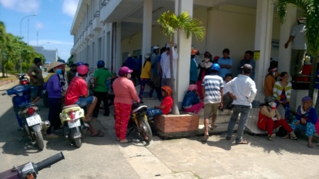 Bệnh viện Đa khoa huyện Đông Hải, nơi một số nạn nhân trong vụ chìm tàu vẫn đang nằm điều trị.