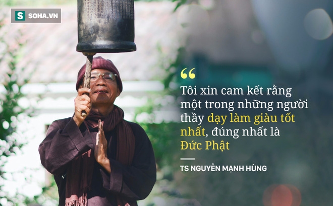 TS Nguyễn Mạnh Hùng: Ai bảo đức Phật không dạy làm giàu? Nhưng hãy thôi nghĩ đến việc làm giàu bằng cách vào chùa cầu xin!