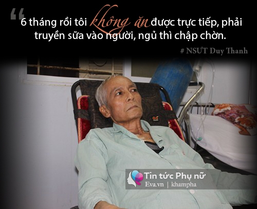 2 benh ung thu giai doan cuoi hanh ha, nsut duy thanh khong an duoc 6 thang nay - 1