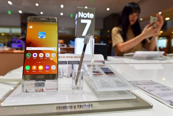 Galaxy Note 7 'tân trang' có thể được bán ra tại thị trường Việt Nam /// Ảnh: AFP