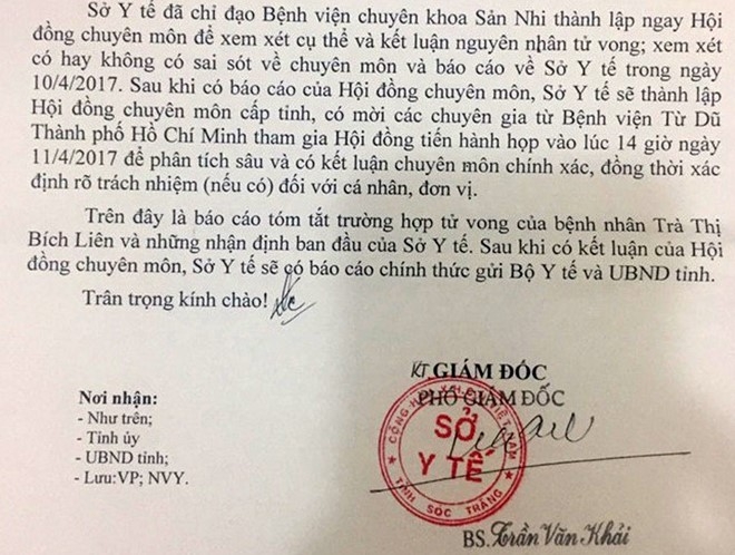 Lap hoi dong chuyen mon lam ro vu san phu tu vong sau sinh hinh anh 2