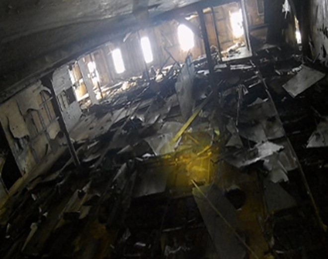 Han Quoc cong bo anh ben trong pha Sewol vua ve dat lien hinh anh 1