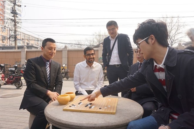 Sau huyen thoai Lee Se-dol, AlphaGo doi dau ky thu so mot the gioi hinh anh 1