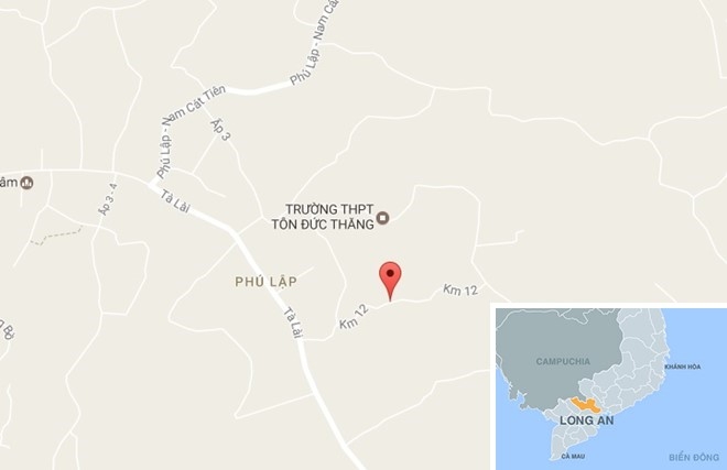 Bi ong chich, tai xe lai xe tai lao xuong muong hinh anh 2