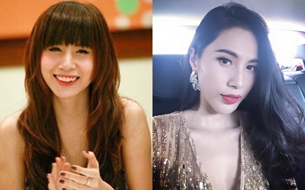 Khuôn mặt của Thủy Tiên từng nhiều lần lộ đường nét lệch lạc, giờ bỗng hài hòa và thon gọn một cách hoàn hảo - Ảnh 4.