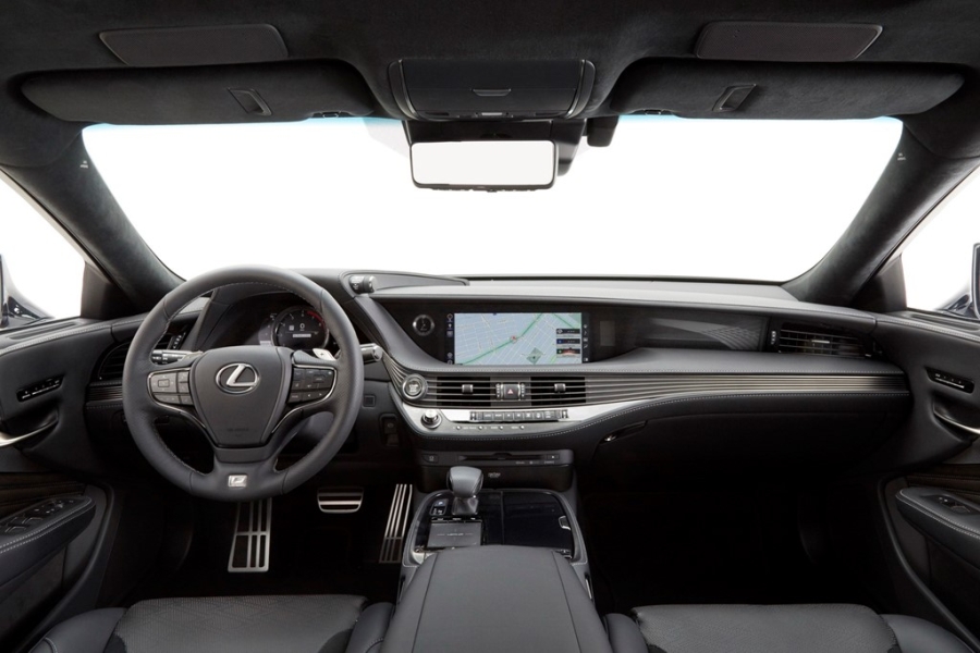 Lexus LS 500 F Sport trinh lang tai trien lam xe New York hinh anh 4