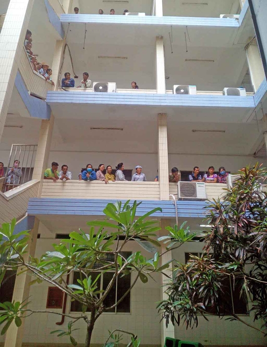  Bệnh viện Đa khoa tỉnh Long An, nơi xảy ra vụ việc 