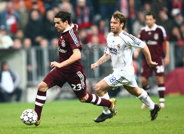  Mùa giải 2006-07, Real Madrid bị Bayern Munich loại tức tưởi ở vòng 1/8 bởi luật bàn thắng sân khách 
