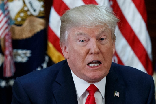 Tổng thống Mỹ Donald Trump. Ảnh: AP
