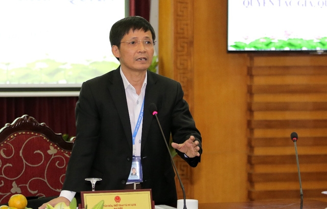 Ông Bùi Nguyên Hùng - Cục trưởng Cục Bản quyền tác giả - Bộ Văn hoá, Thể thao và Du lịch. Ảnh: Cinet.