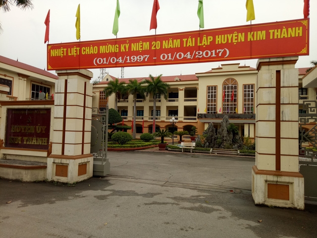  Huyện ủy Kim Thành. 