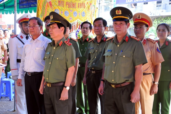Bộ Công an chia buồn cùng gia đình thiếu tá CSGT tử nạn 
