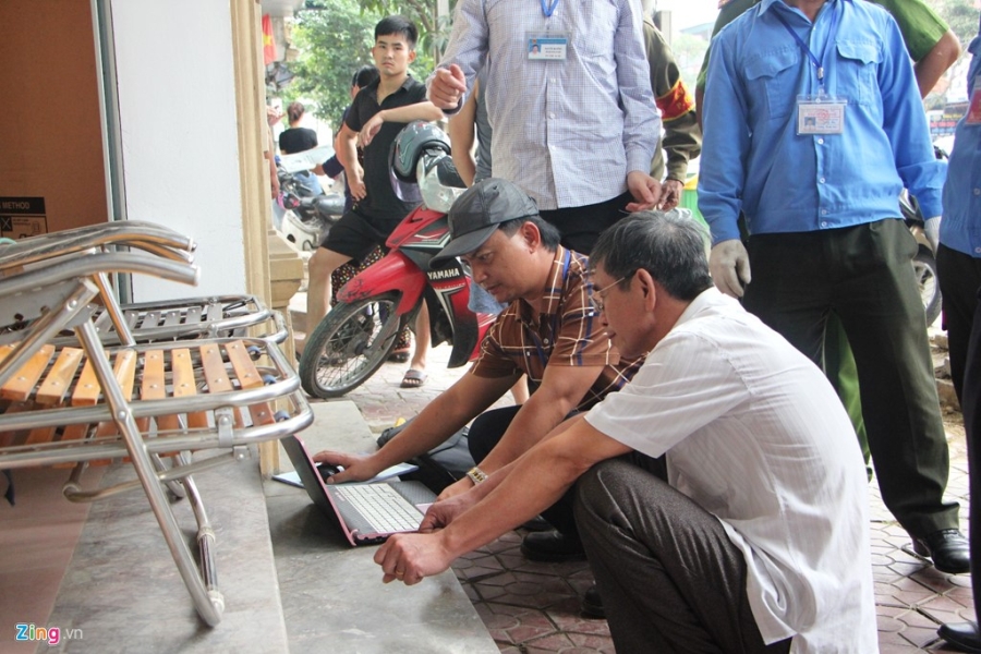 Nghe An don dep via he bang may khoan pha, bua ta hinh anh 5