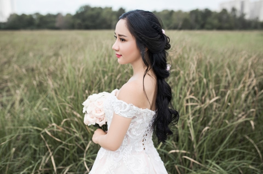 Anh cuoi hai huoc, lang man cua Le Duong Bao Lam va vo 9X hinh anh 3