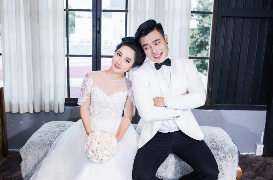 Anh cuoi hai huoc, lang man cua Le Duong Bao Lam va vo 9X hinh anh 5