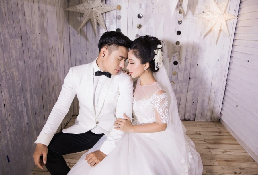 Anh cuoi hai huoc, lang man cua Le Duong Bao Lam va vo 9X hinh anh 6