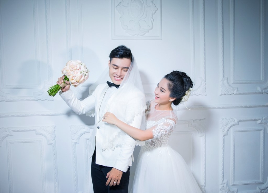 Anh cuoi hai huoc, lang man cua Le Duong Bao Lam va vo 9X hinh anh 7